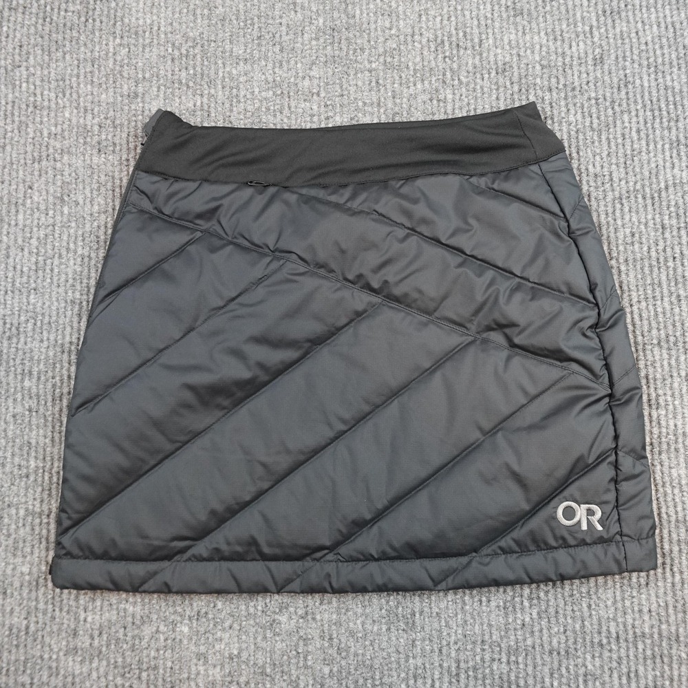 Outdoor Research Coldsnap Down Skirt Womens XS Black Insulated Ski Snow Outdoor